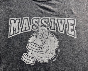 THE MASSIVE TEE - GREY