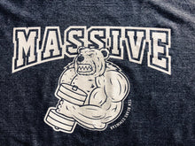 THE MASSIVE TEE - HEATHER NAVY